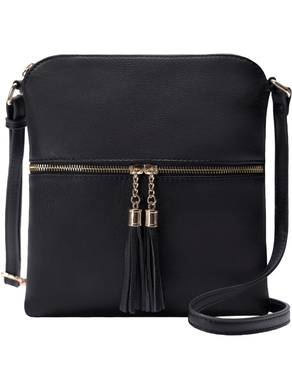 Lightweight Medium Crossbody Purse with Tassel | Perfect Daily Travel Bag